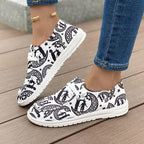 🔥LAST DAY 50% OFF - Women's Casual Comfy Lightweight Moon Print Canvas Shoes