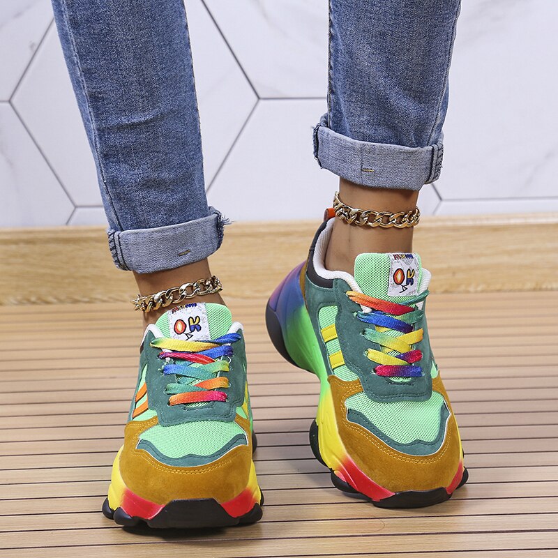 LAST DAY 75% 0FF- New Orthopedic Shoes | Rainbow Sneakers