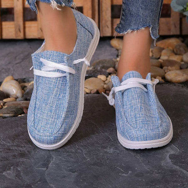 🔥LAST DAY 50% OFF - Women's Casual Comfy Canvas Walking Shoes