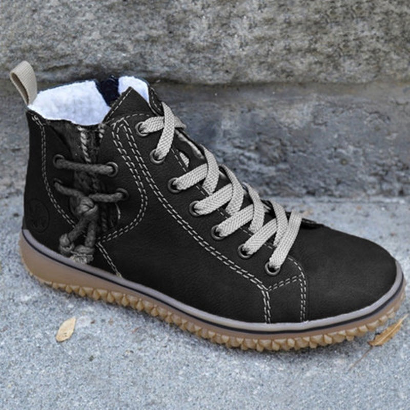 LAST DAY 75% OFF——Women's Comfortable Orthopedic Ankle Boots With Plush Liner