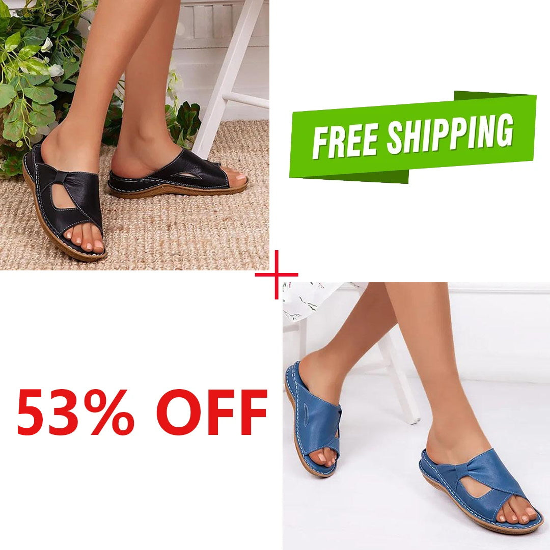 Women Casual Summer Daily Comfy Slip On Sandals