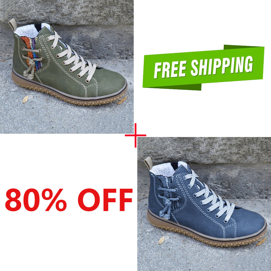 LAST DAY 75% OFF——Women's Comfortable Orthopedic Ankle Boots With Plush Liner