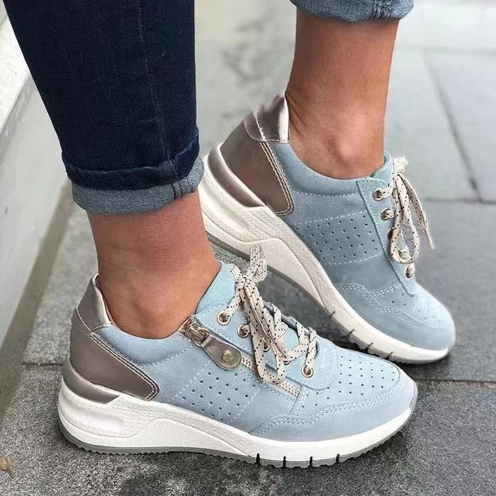 Women's Comfort Side Zipper Orthopedic Shoes