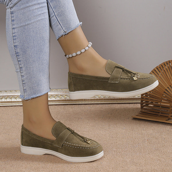 Women Casual Suede Muller Comfy Sneakers