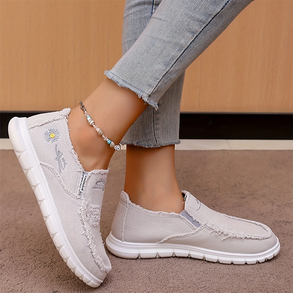 🔥LAST DAY 50% OFF -Women's Casual Slip-On Canvas Shoes