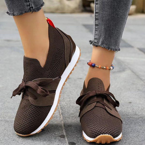 Last Day 70% OFF-Women's Breathable Flying Woven Orthopedic Sneakers