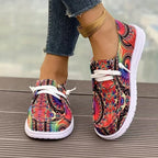 🔥LAST DAY 70% OFF - Women's Casual Comfy Floral Printing Canvas Shoes