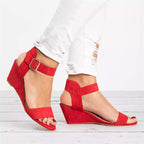 Last Day 75% OFF-Women's Comfortable Orthopedic Wedge Open Toe Sandals