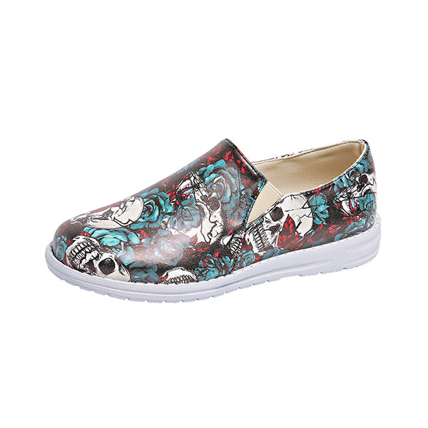 🔥LAST DAY 70% OFF - Women's Casual Comfy printed slip-on canvas shoes
