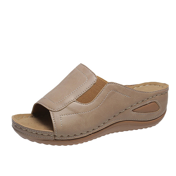 Women's Summer Casual Comfort Air Cushion Leather Sandals
