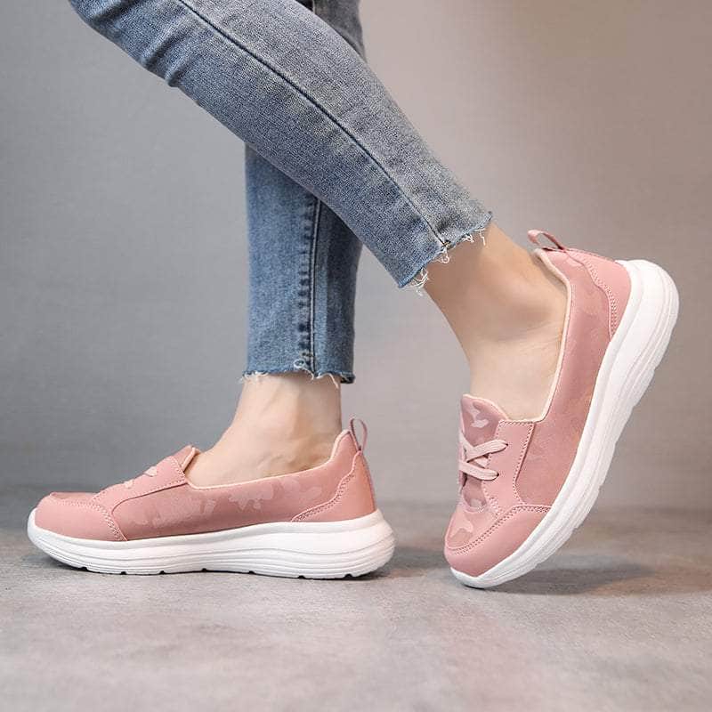 Orthopedic Women Shoes Breathable Slip On Arch Support Non-slip