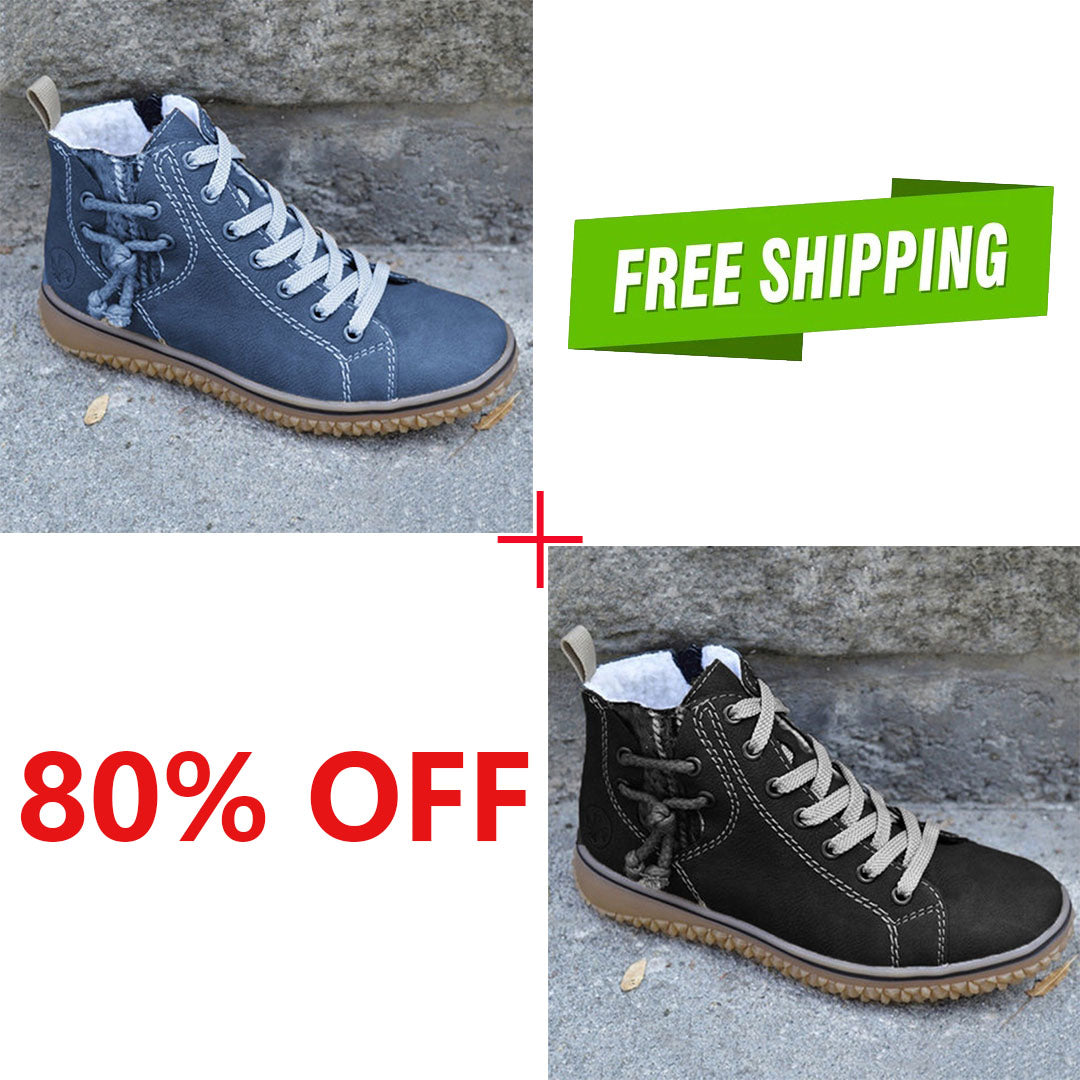 LAST DAY 75% OFF——Women's Comfortable Orthopedic Ankle Boots With Plush Liner