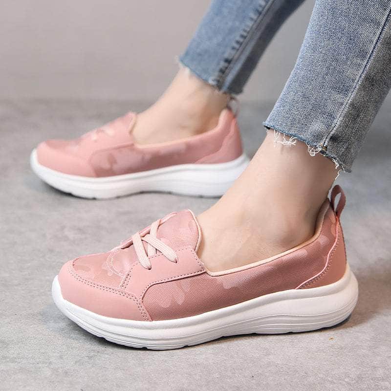 Orthopedic Women Shoes Breathable Slip On Arch Support Non-slip
