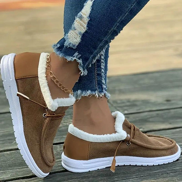 LAST DAY 50% OFF-Women's Comfort Plush Winter Ankle Boots