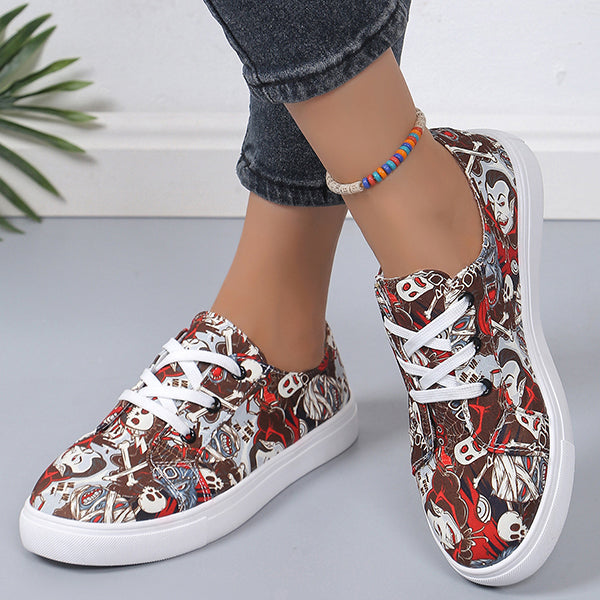 🔥LAST DAY 50% OFF - Women's Casual Comfy Lightweight Lace-up Canvas Shoes