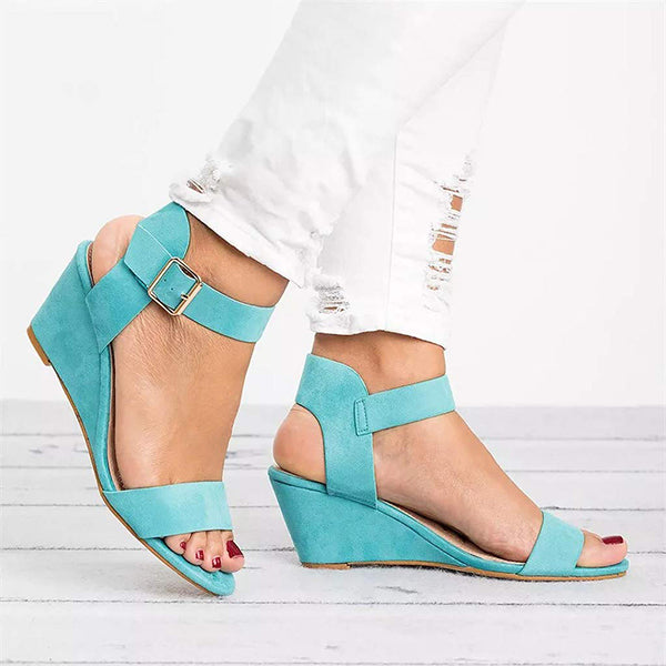 Last Day 75% OFF-Women's Comfortable Orthopedic Wedge Open Toe Sandals