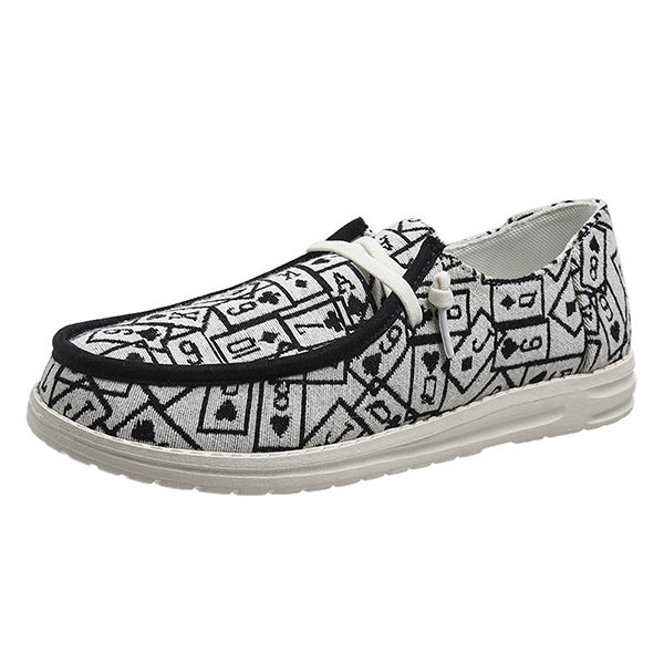 🔥LAST DAY 70% OFF - Women's Casual Comfy Lightweight Graffiti Pattern Canvas Shoes