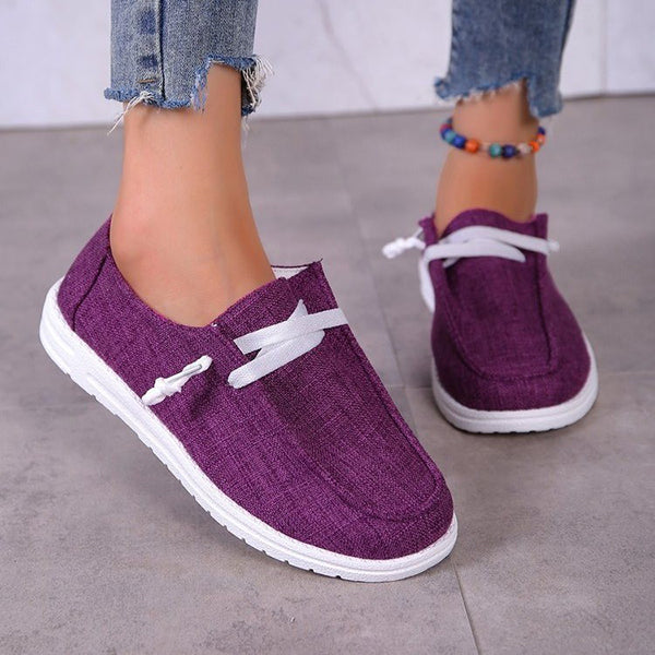 🔥LAST DAY 50% OFF - Women's Casual Comfy Canvas Walking Shoes