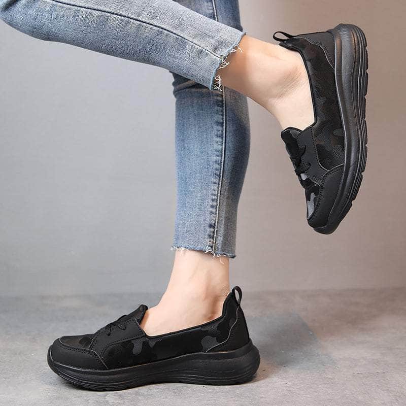 Orthopedic Women Shoes Breathable Slip On Arch Support Non-slip
