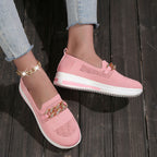 🔥LAST DAY 49% OFF - Women's Woven Breathable Orthopedic Wedge Sneakers