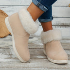 Last Day 50% OFF-Women's Classic Slip Resistant Suede Casual Warm Snow Boots