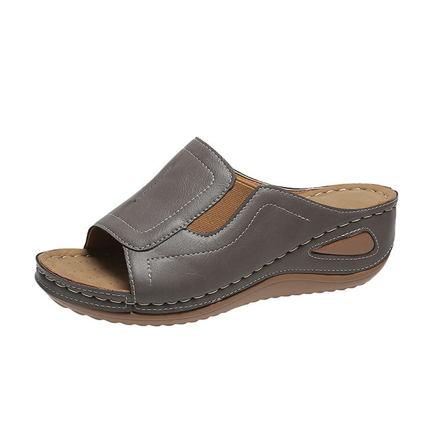 Women's Summer Casual Comfort Air Cushion Leather Sandals