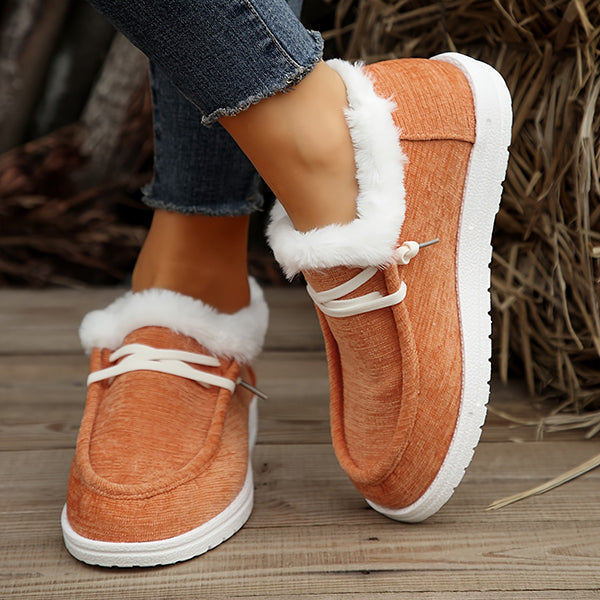 LAST DAY 50% OFF-Women's Comfort Non-slip Winter Fluffy Boots