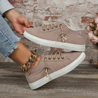 🔥LAST DAY 49% OFF - Women's Casual Lace Up Comfortable Low Top Canvas Shoes
