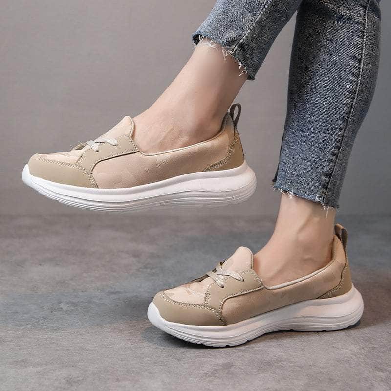 Orthopedic Women Shoes Breathable Slip On Arch Support Non-slip