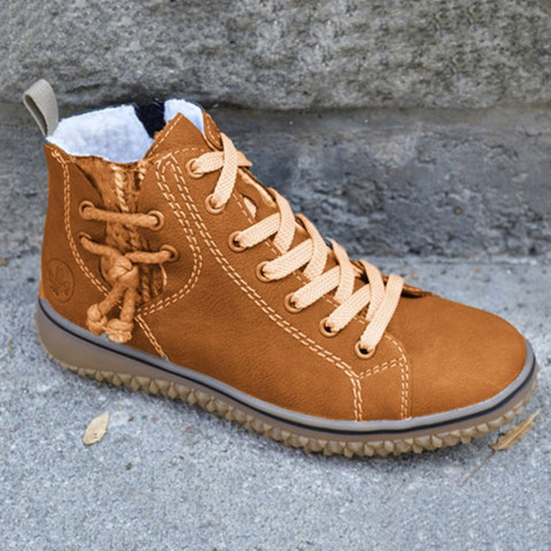 LAST DAY 75% OFF——Women's Comfortable Orthopedic Ankle Boots With Plush Liner
