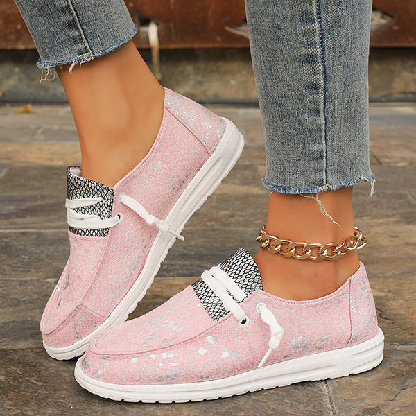 🔥LAST DAY 70% OFF - Women's Casual Lightweight Low Top Comfy Canvas Shoes