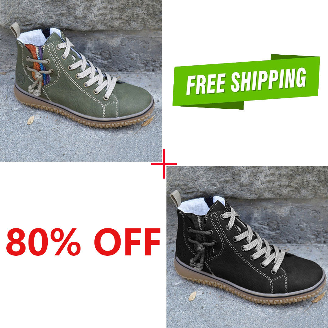 LAST DAY 75% OFF——Women's Comfortable Orthopedic Ankle Boots With Plush Liner