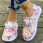 🔥LAST DAY 70% OFF - Women's Casual Comfy Floral Print Canvas Shoes