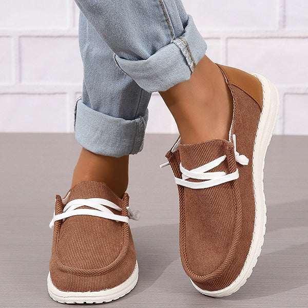 🔥LAST DAY 50% OFF - Women's Casual Comfy Canvas Slip Ons