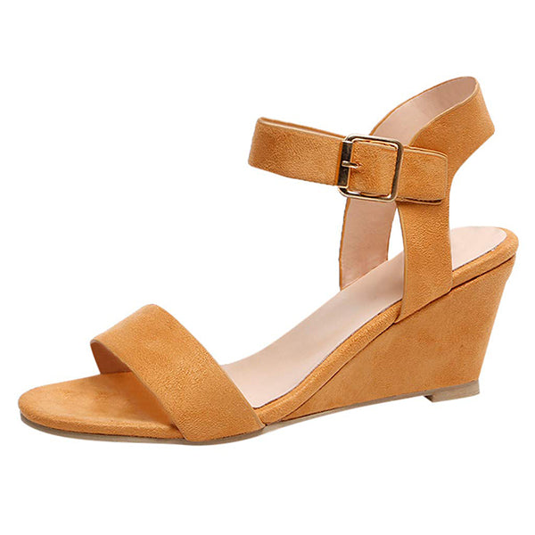 Last Day 75% OFF-Women's Comfortable Orthopedic Wedge Open Toe Sandals