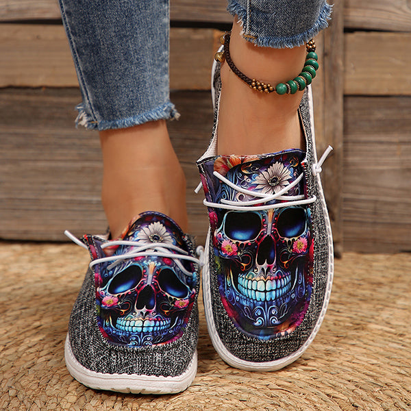 🔥LAST DAY 50% OFF - Women's Casual Comfy Lightweight Floral Patchwork Canvas Shoes