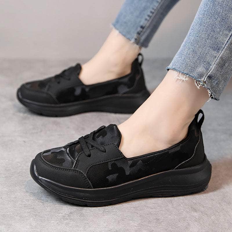 Orthopedic Women Shoes Breathable Slip On Arch Support Non-slip