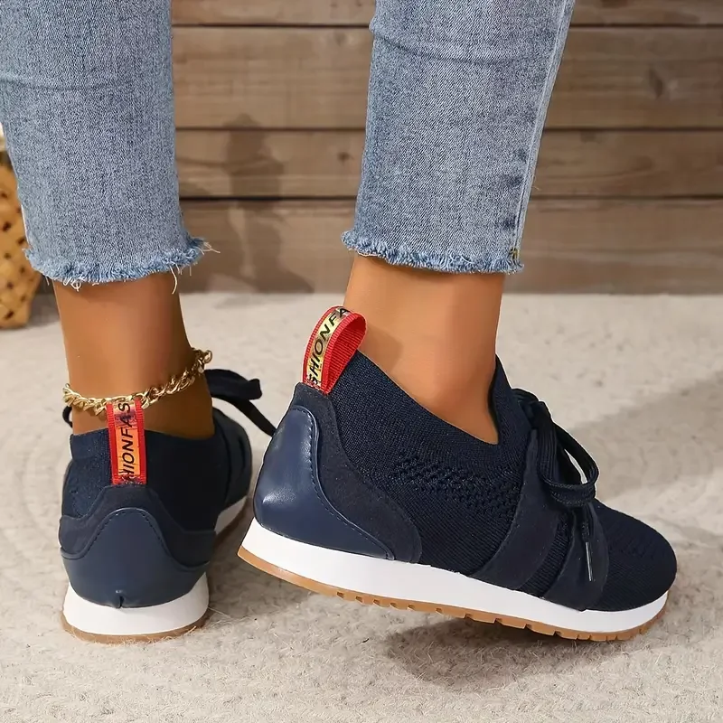 Last Day 70% OFF-Women's Breathable Flying Woven Orthopedic Sneakers