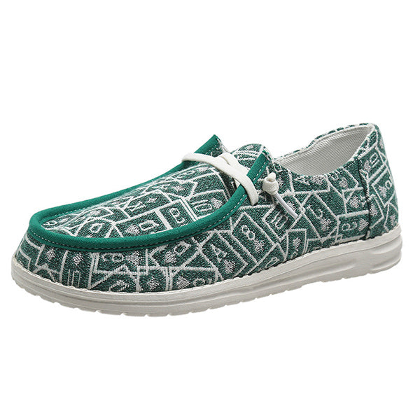 🔥LAST DAY 70% OFF - Women's Casual Comfy Lightweight Graffiti Pattern Canvas Shoes