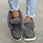 LAST DAY 75% OFF-Women Winter Warm Plush Fur Snow Ankle Boots