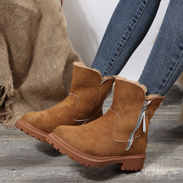 Last Day 50% OFF-Women's Casual Plush Warm Snow Boots