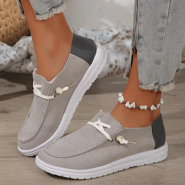 🔥LAST DAY 50% OFF - Women's Casual Comfy Canvas Slip Ons