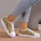 🔥LAST DAY 50% OFF - Women's Casual Comfy Trendy Printed Canvas Shoes
